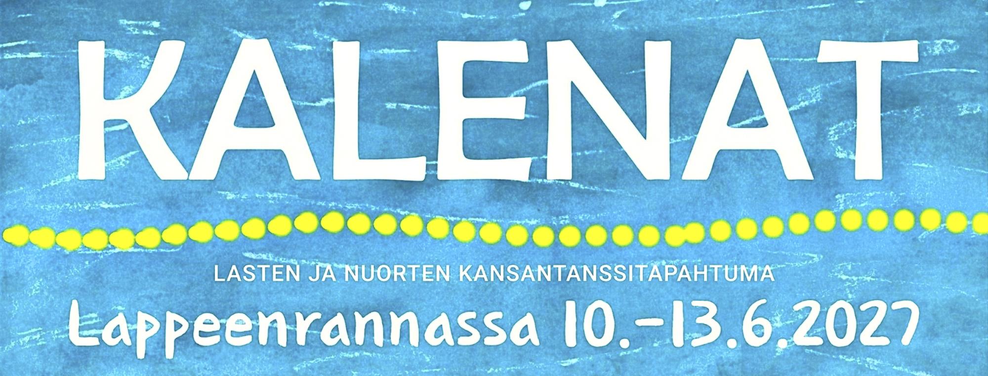 Kalenat 2027 logo ja tekstit